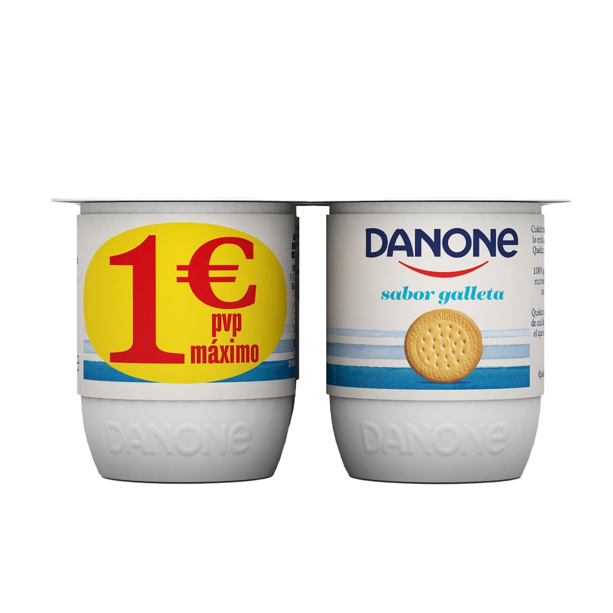 Yogur galleta Danone p4 120g/u