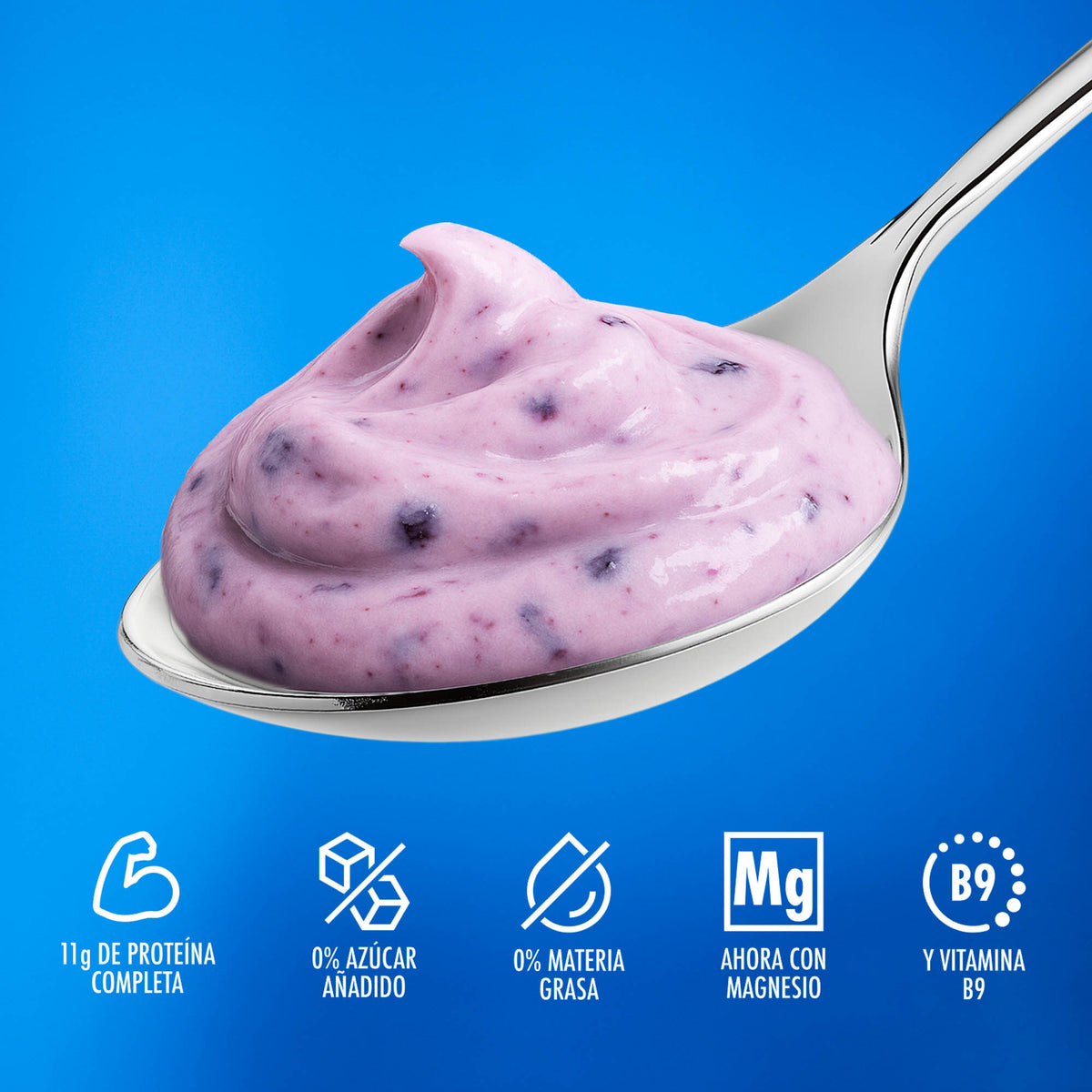 Yogur arandanos yopro Danone p4 120g/u