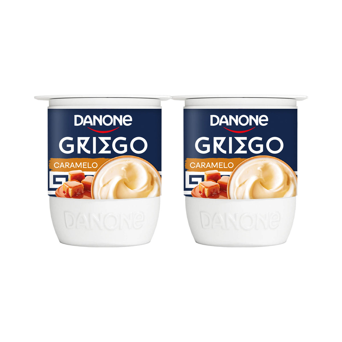 Yogur griego caramelo Danone p4 110g/u