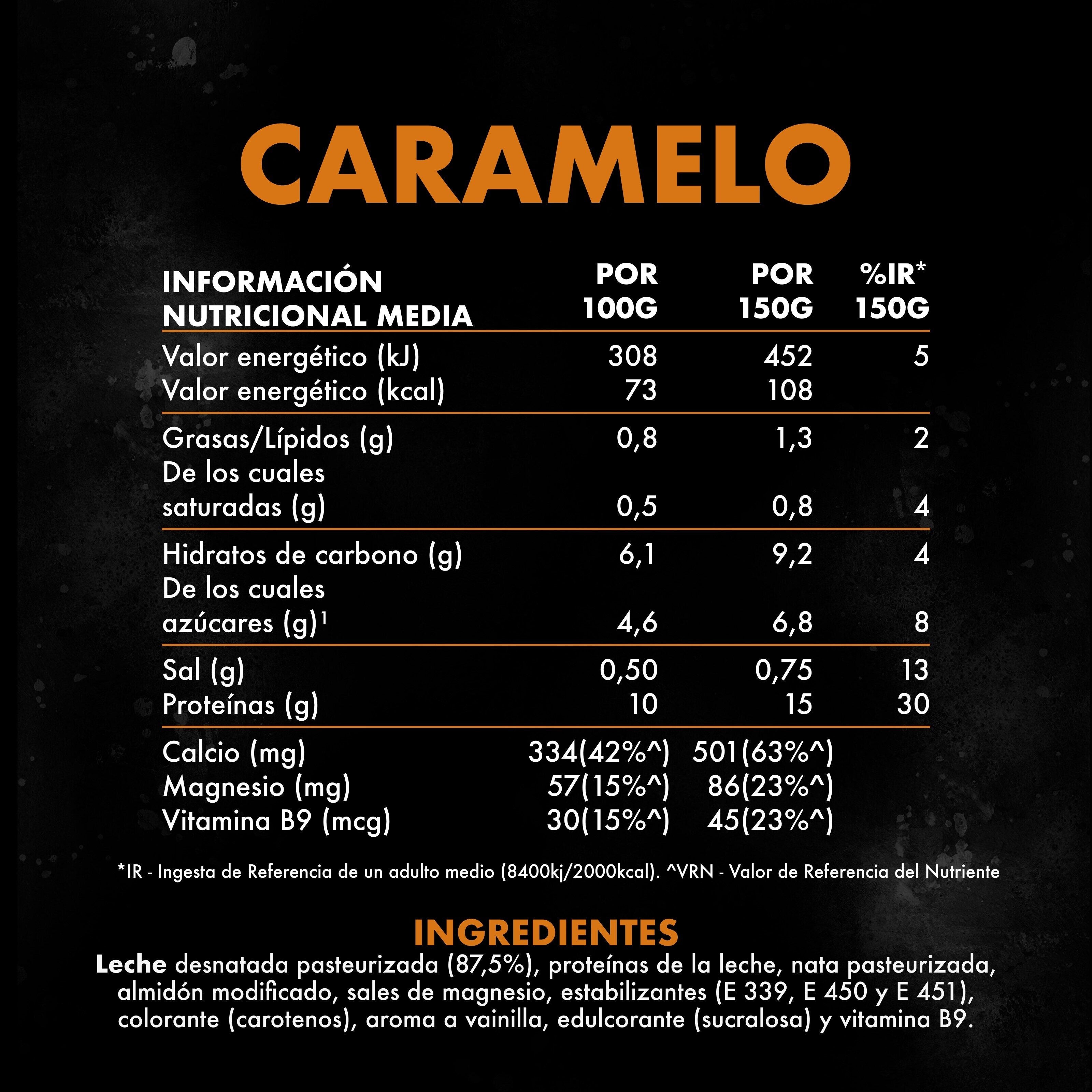 Pudding caramelo Yopro Danone 150g
