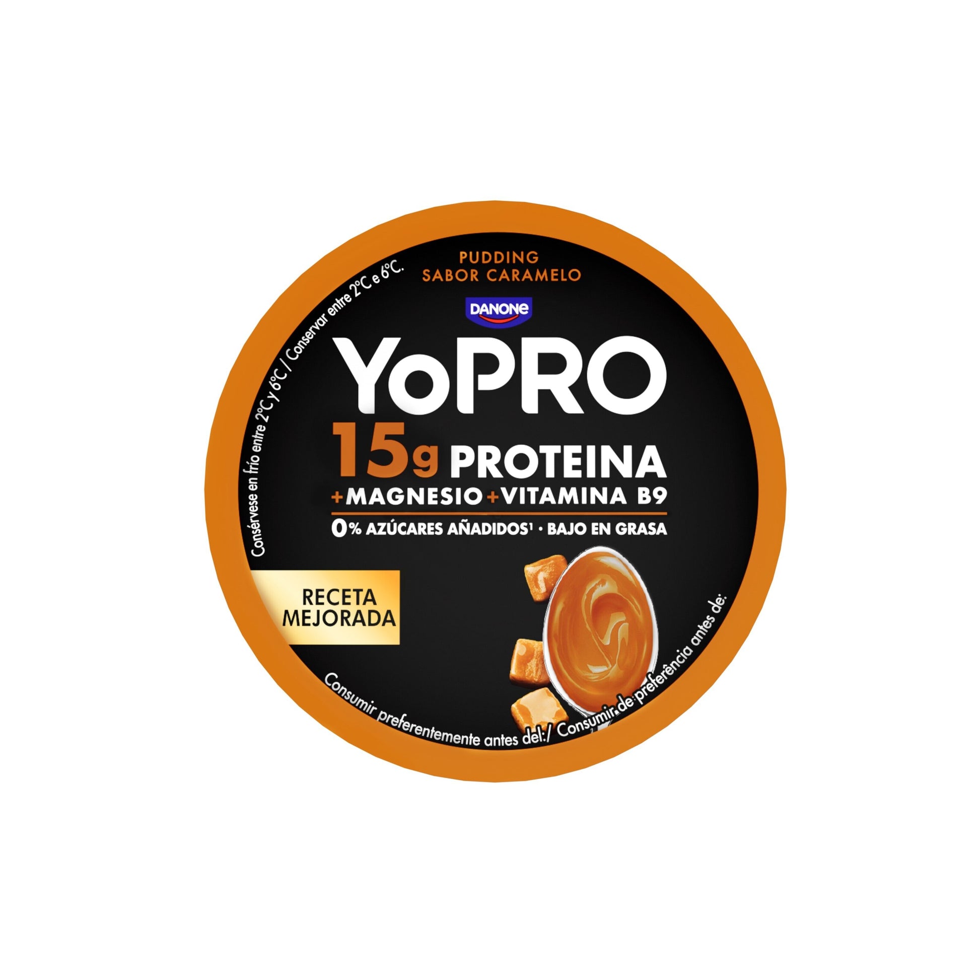 Pudding caramelo Yopro Danone 150g