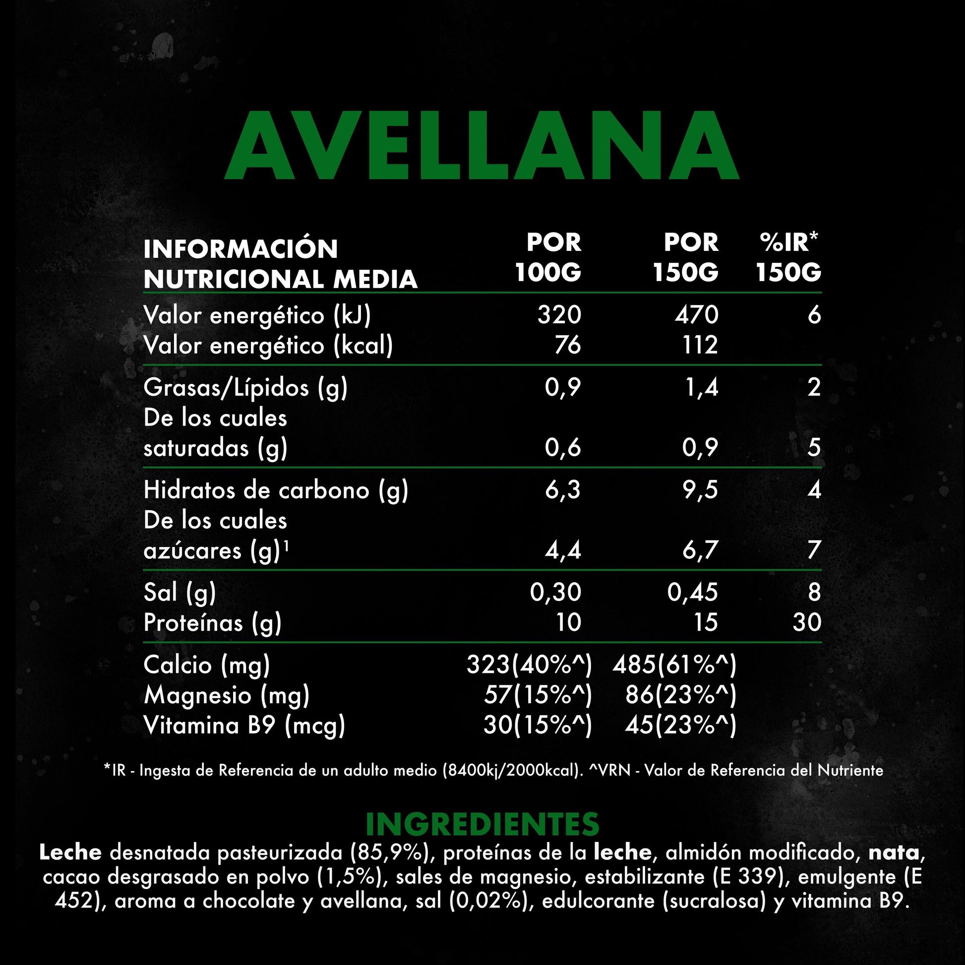 Pudding choco avellanas Yopro Danone 150g