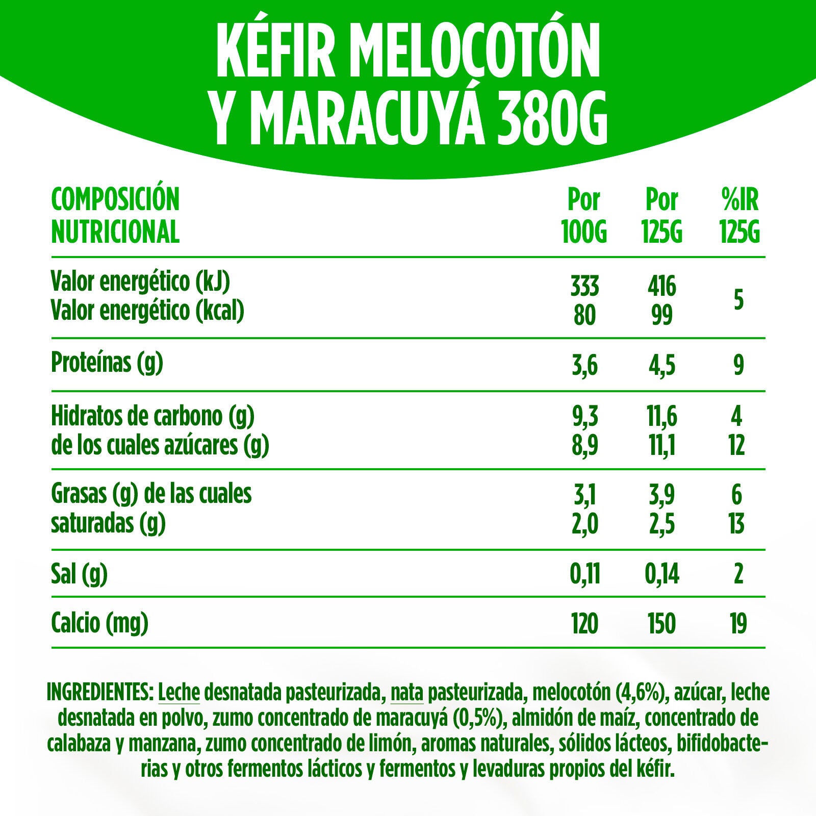 Kefir mel-gran activia Danone 380g