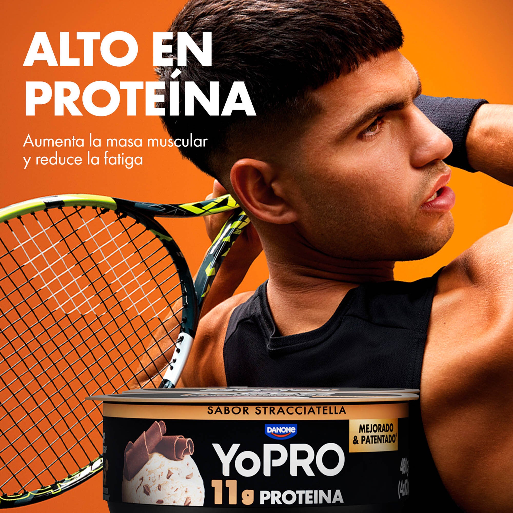 Yogur stracciatella Yopro p4 120g/u