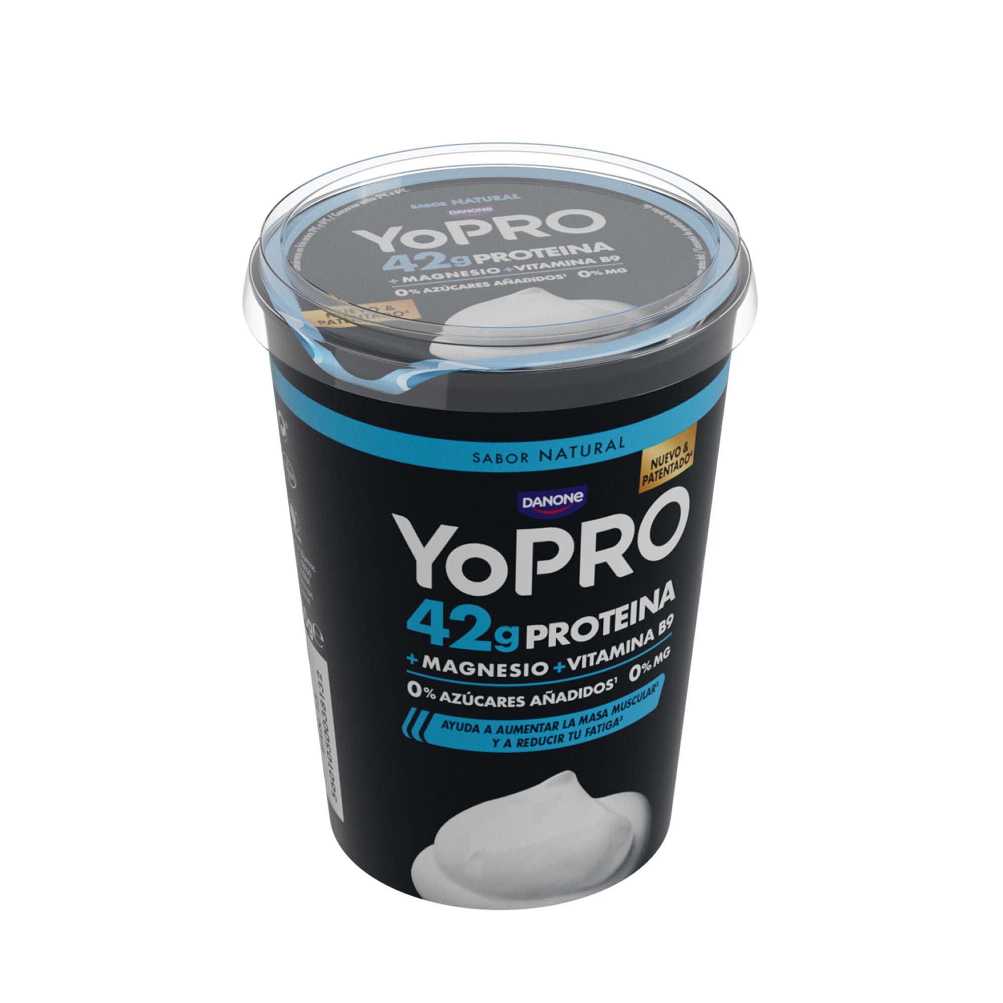 Yogur natural big pot Yopro Danone 450g