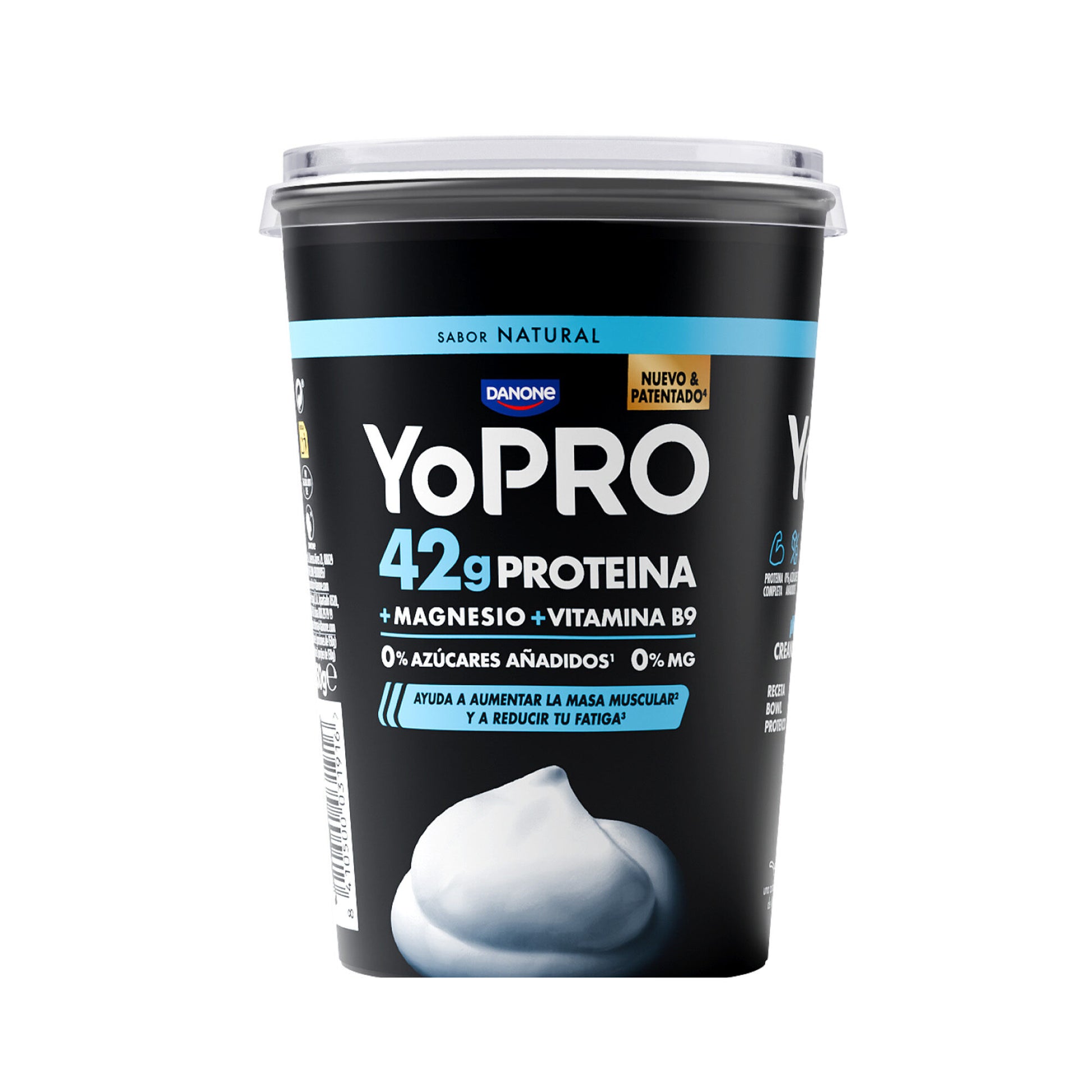 Yogur natural big pot Yopro Danone 450g