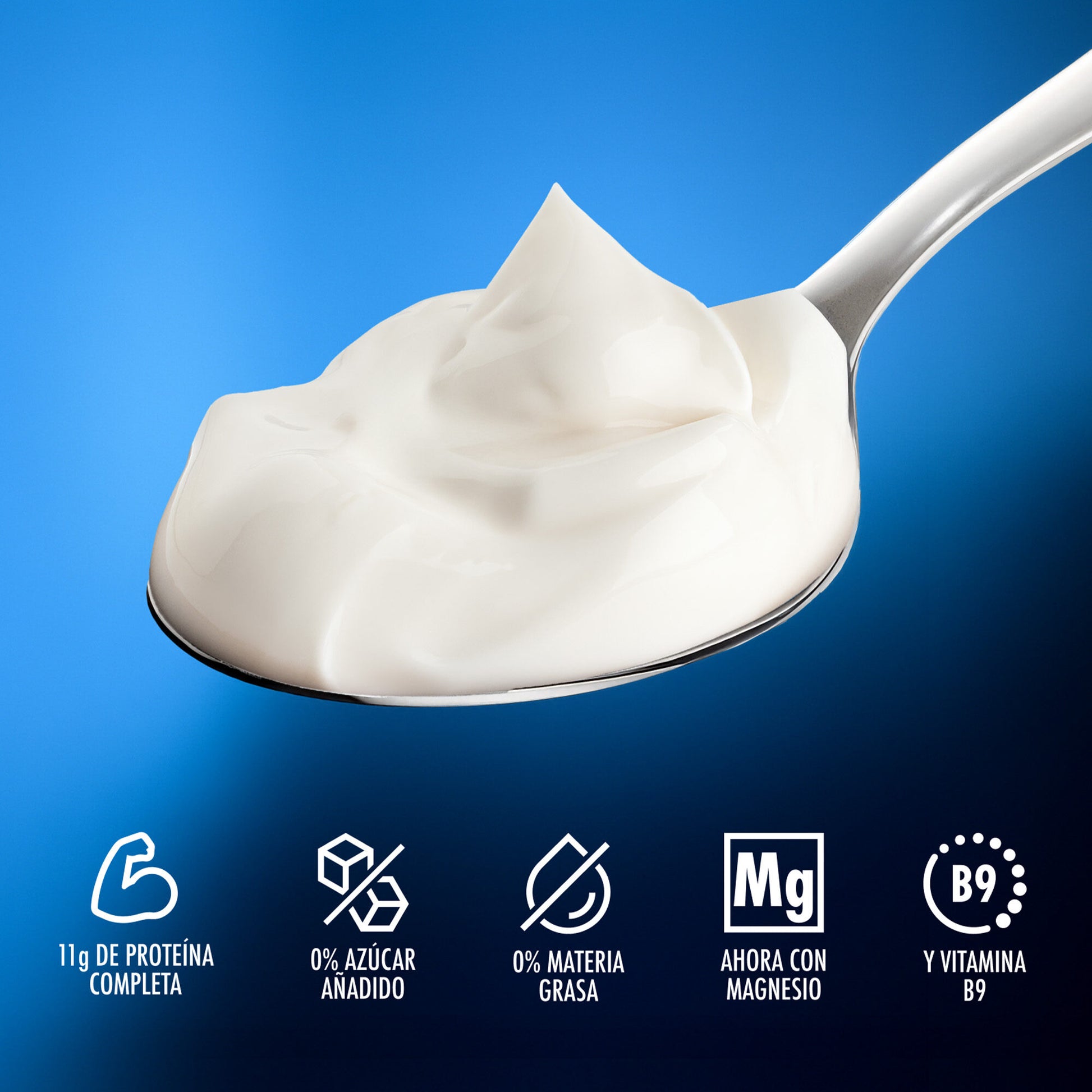 Yogur natural big pot Yopro Danone 450g