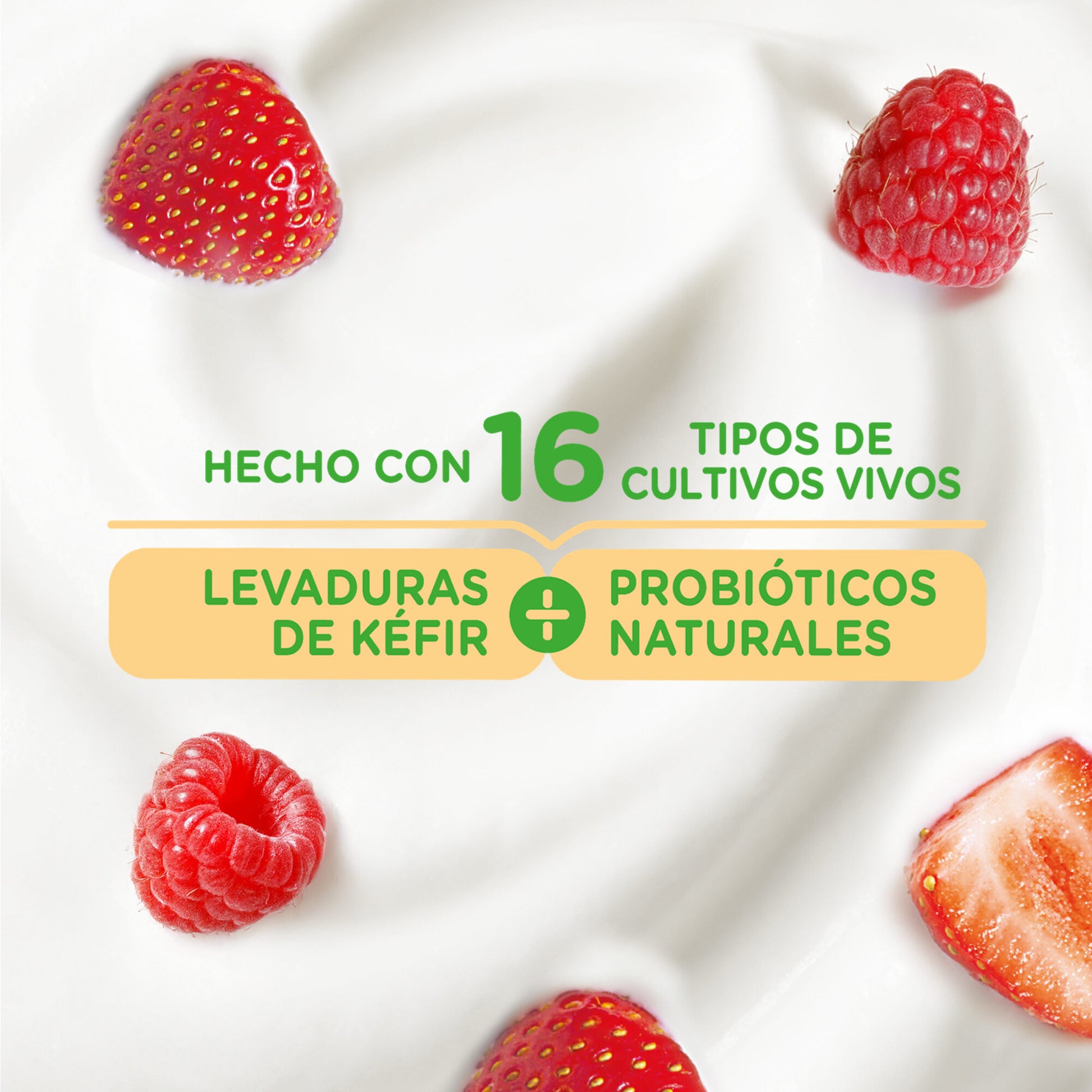 Kefir fresa frambuesa activia Danone p4 125g/u