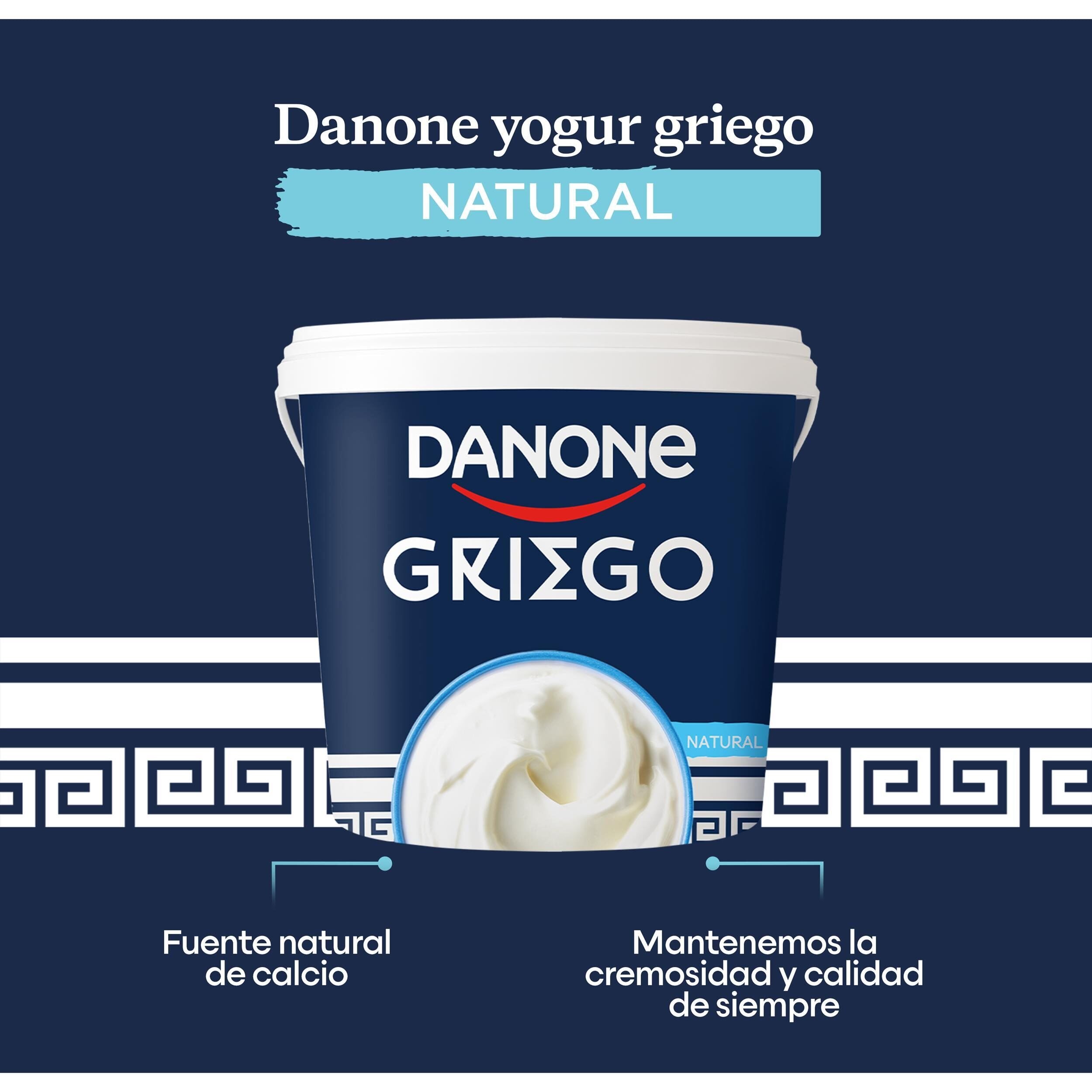 Yogur griego natural Danone 920g