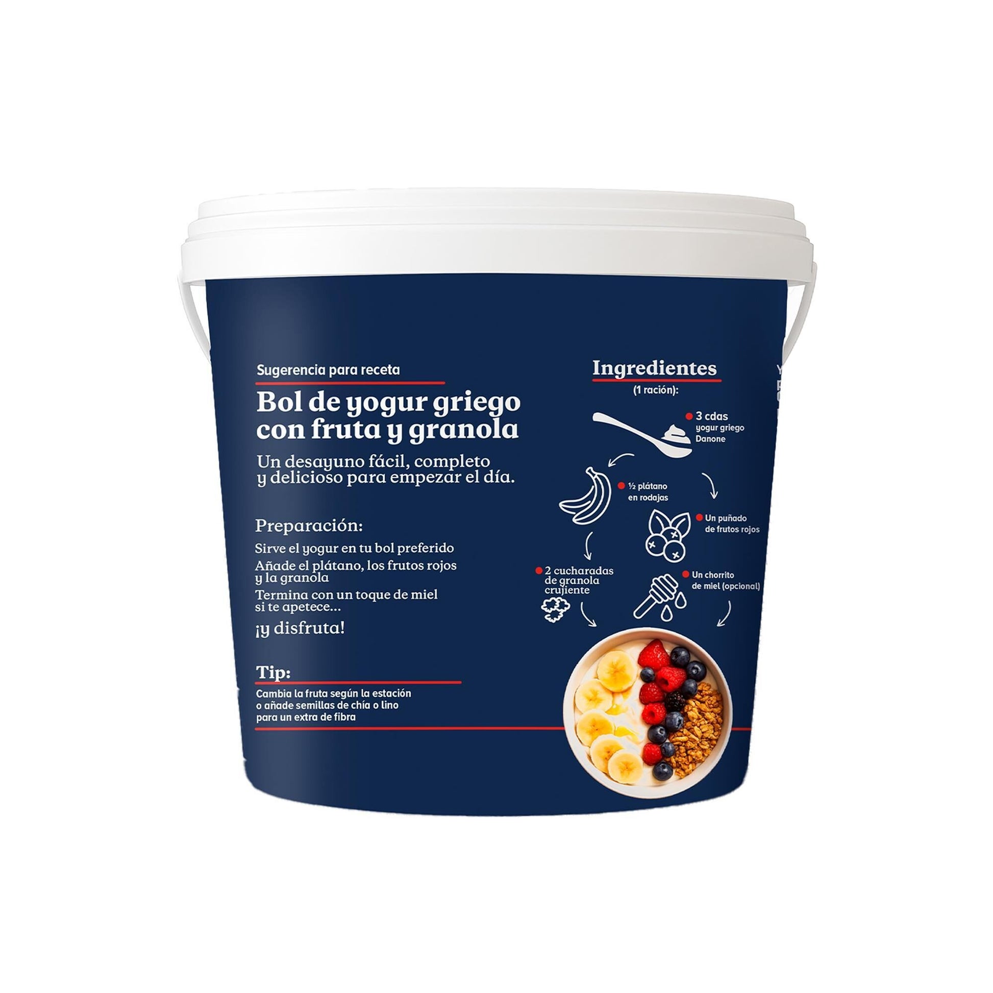 Yogur griego natural Danone 920g