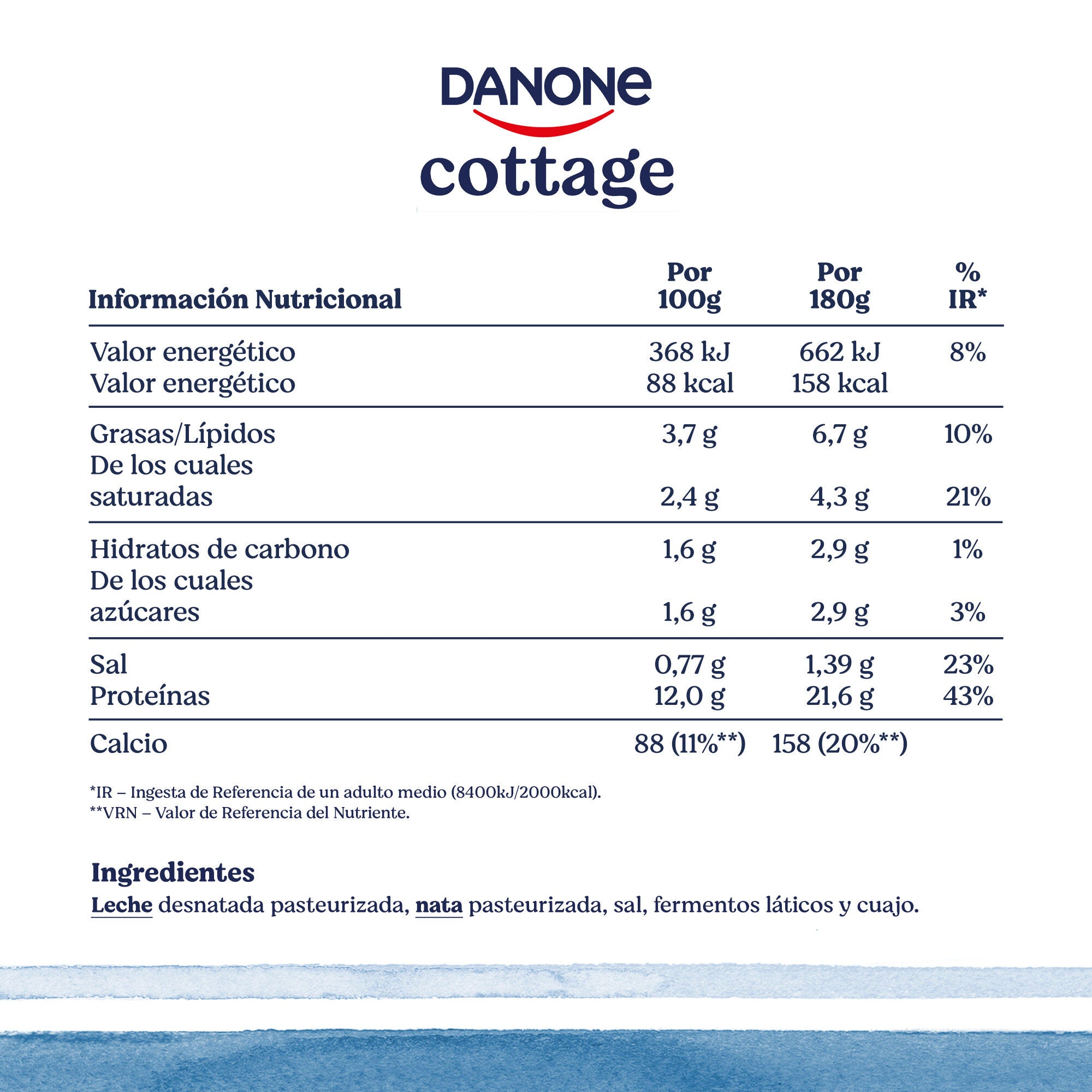 Queso cottage Danone 180g