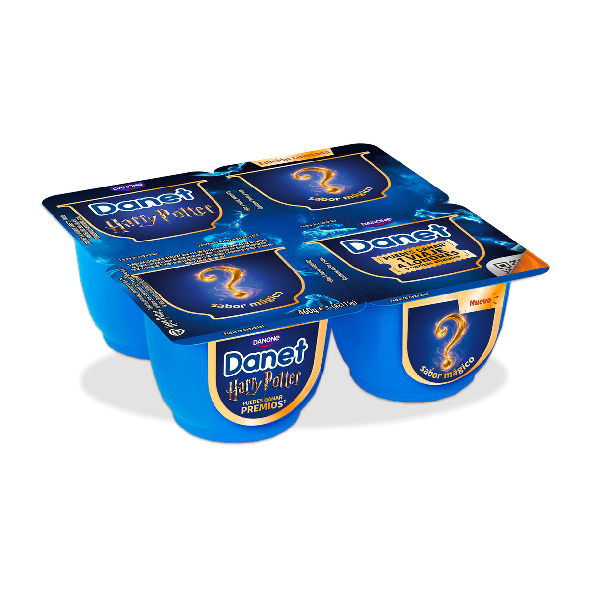 Natillas chocolate Harry Potter Danet p4 115g/u
