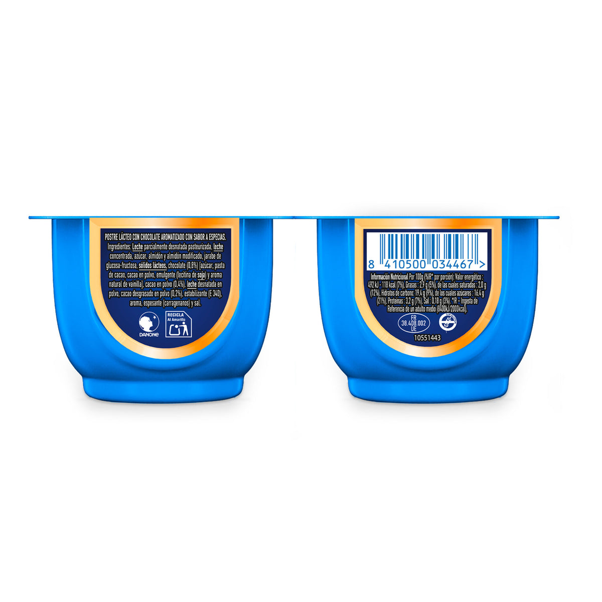 Natillas chocolate Harry Potter Danet p4 115g/u