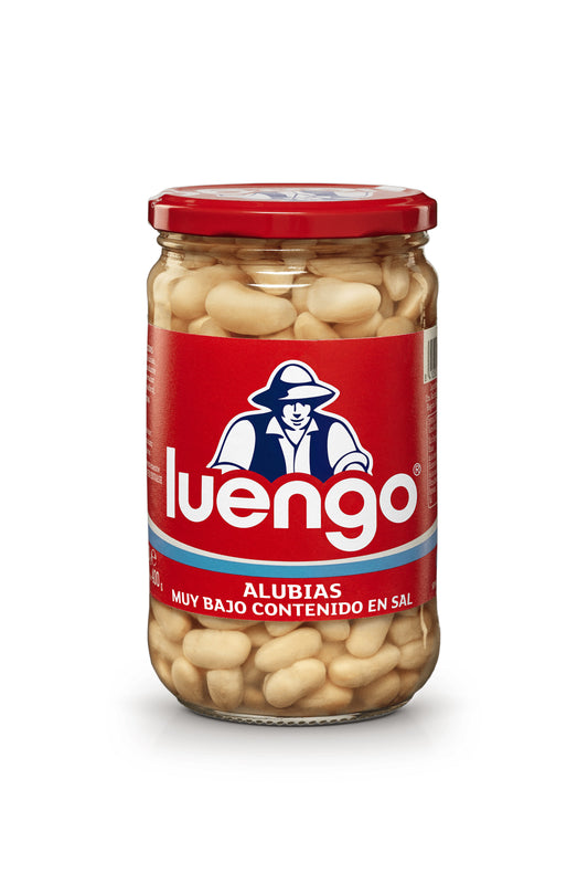 Alubias cocidas s/sal cristal Luengo 400g escurr La Despensa