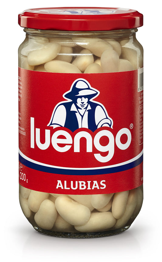 Alubia cocida blanca cristal Luengo 200g escurr La Despensa