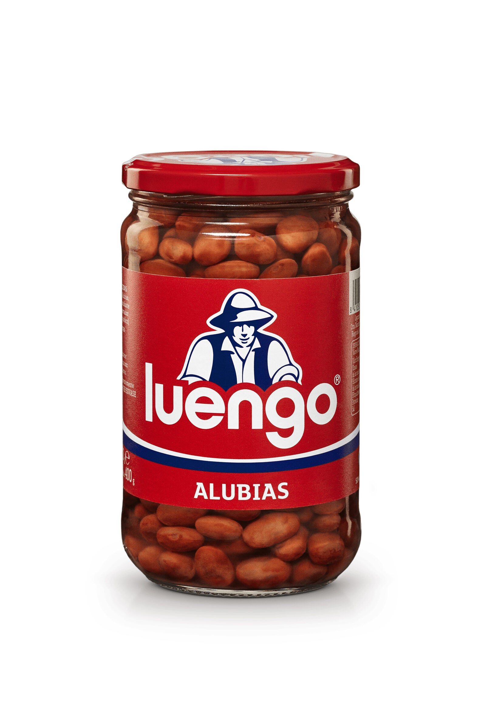 Alubia cocida pinta cristal Luengo 400g escurr