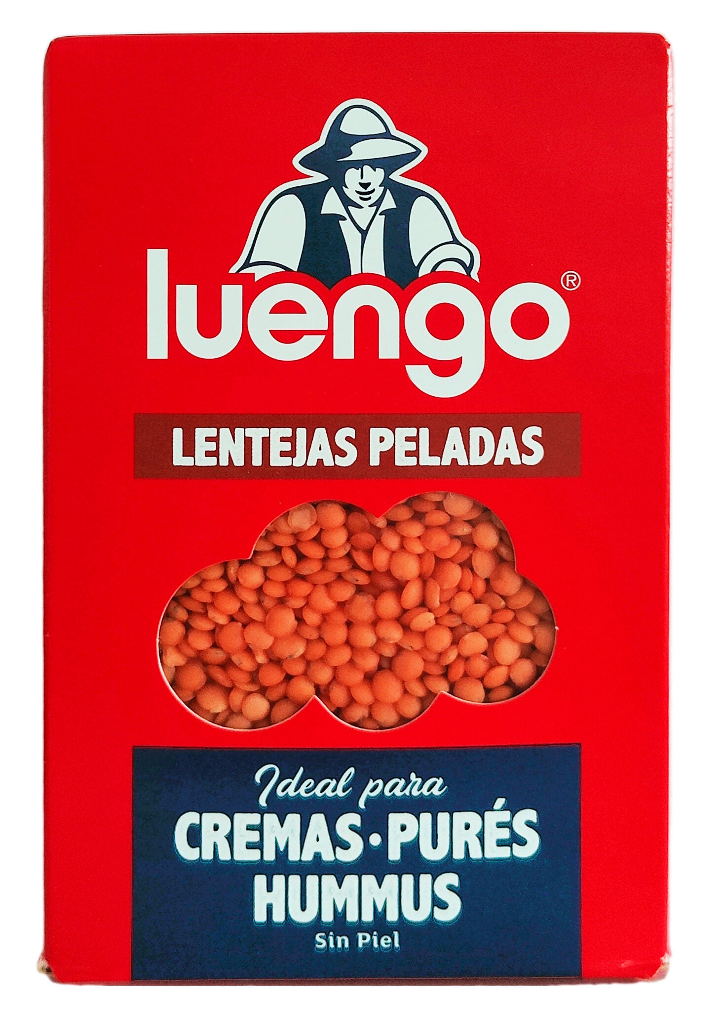Lenteja roja pelada Luengo 400g