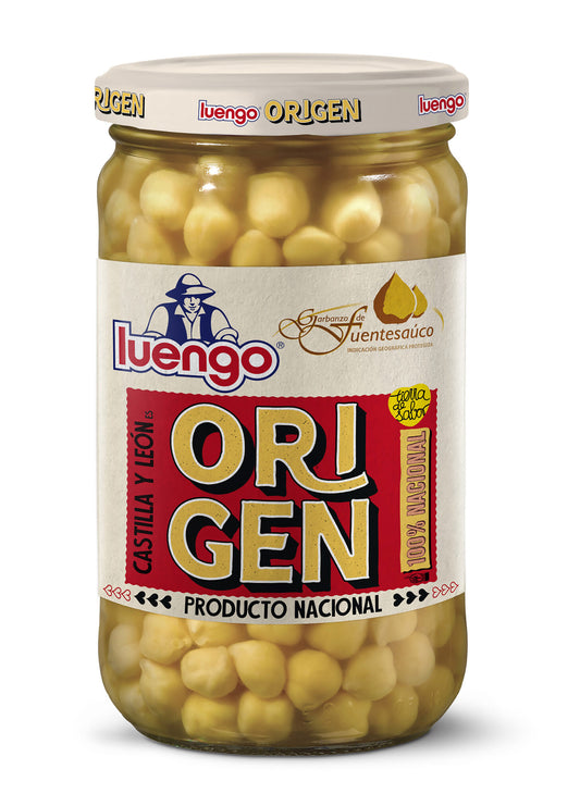 Garbanzo cocido cristal Luengo origen 400g escurr La Despensa