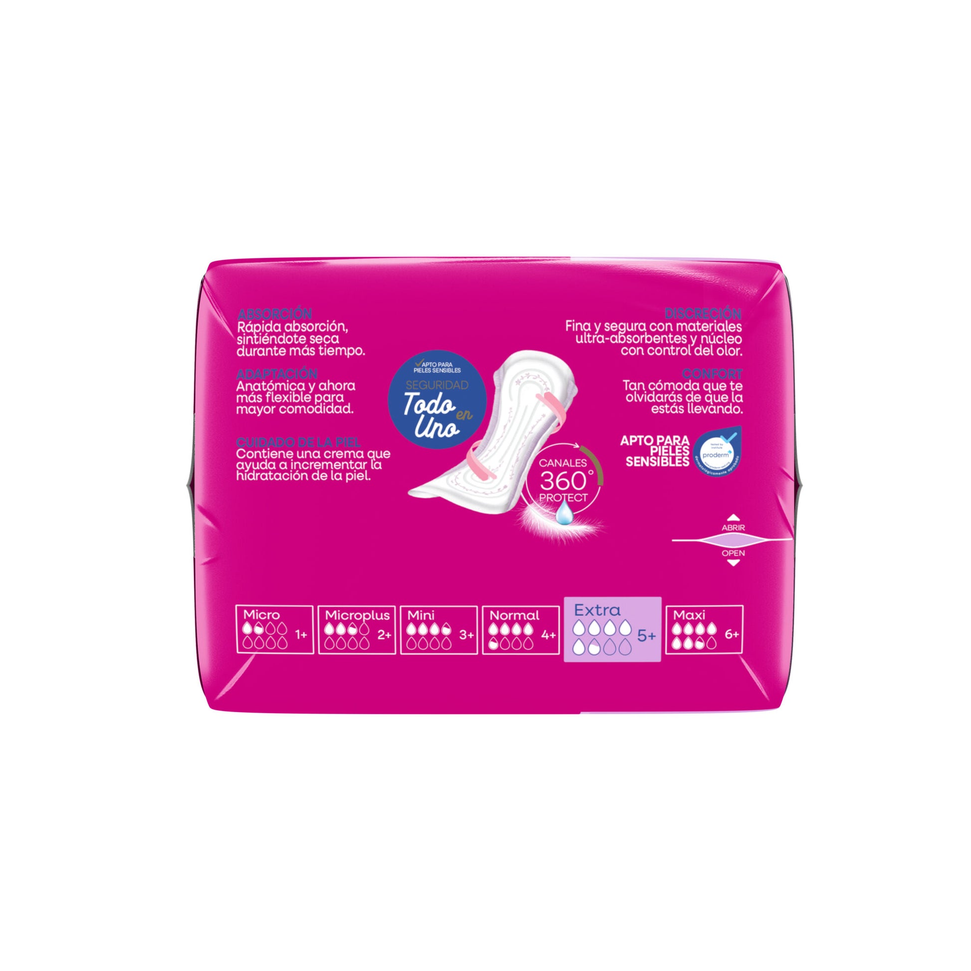 Compresa incontinencia extra Indasec 10u