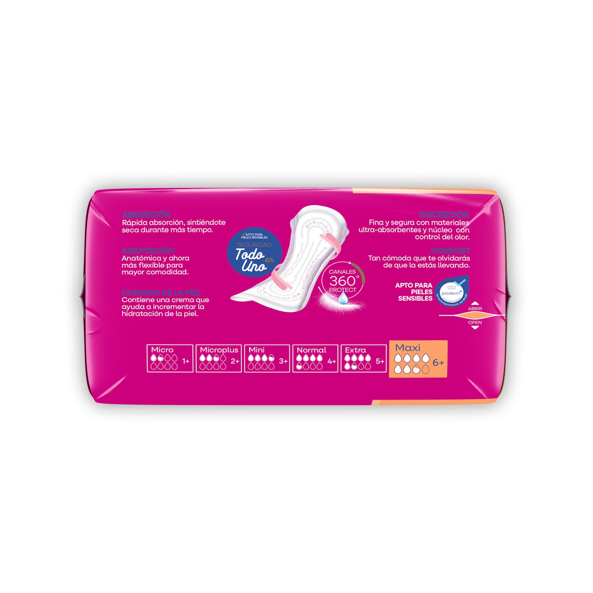 Compresa incontinencia maxi Indasec 15u