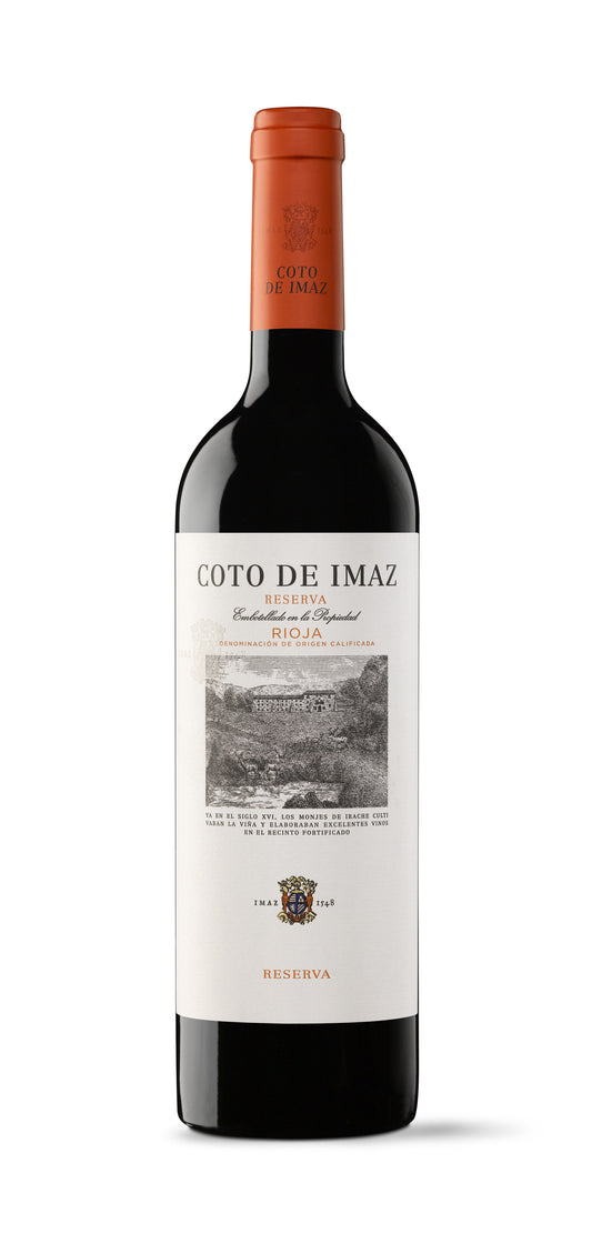 Vino tinto reserva d.o rioja coto de imaz 750ml La Despensa