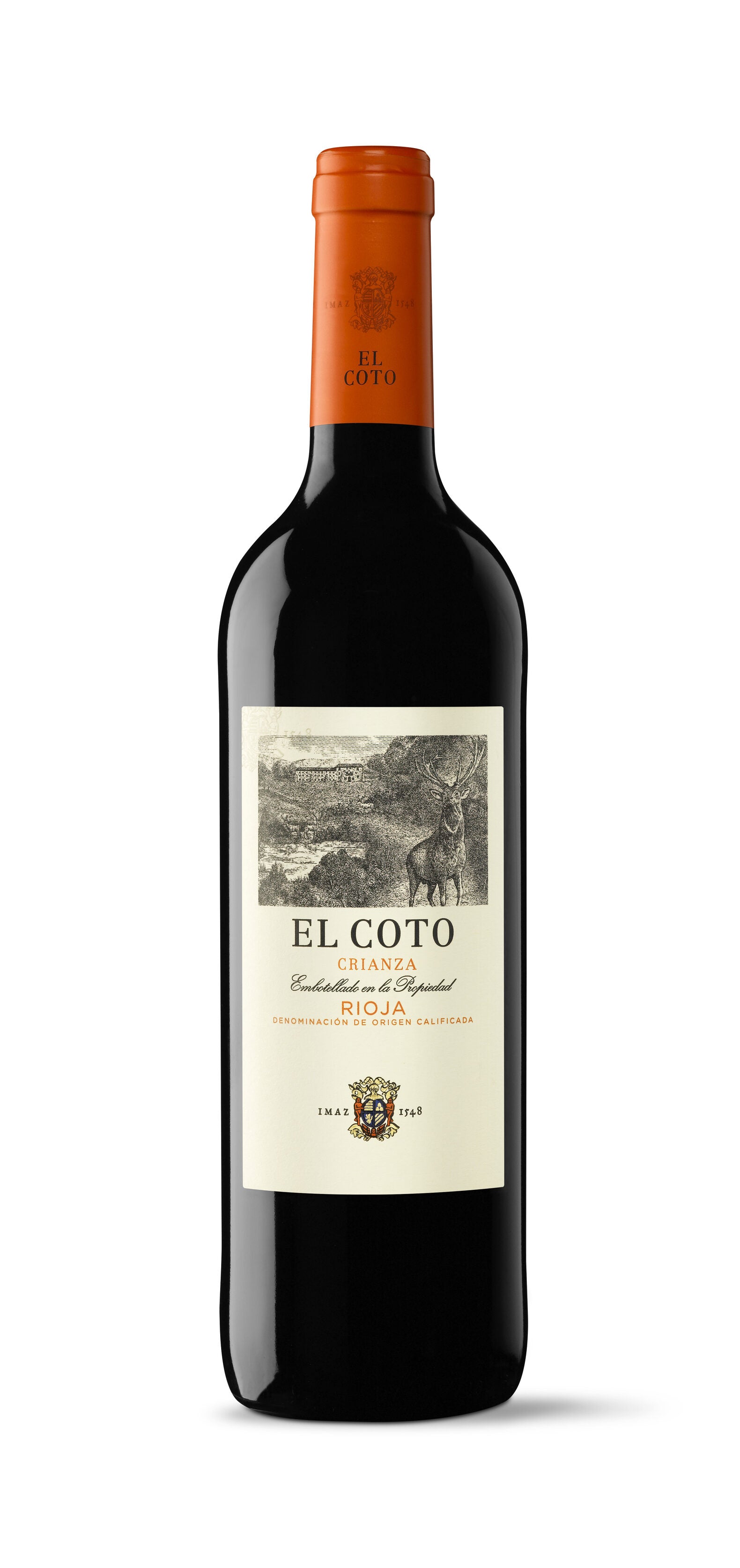 Vino tinto rioja crianza El coto  750ml