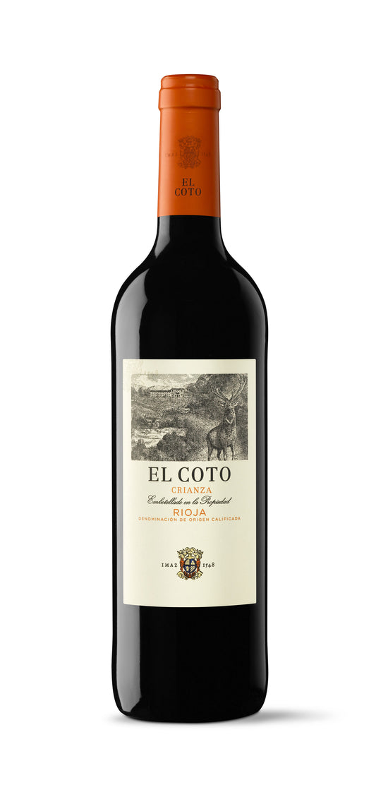 Vino tinto rioja crianza El coto  750ml La Despensa