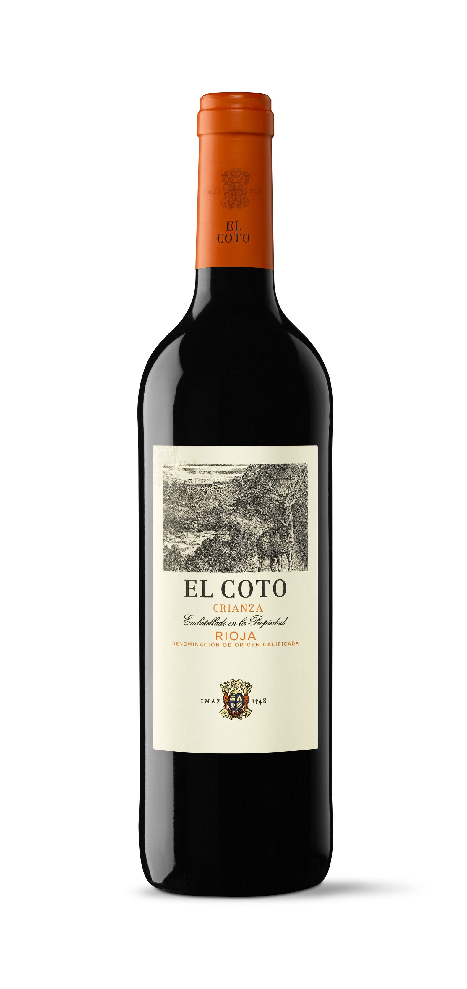 Vino tinto rioja crianza El coto  750ml