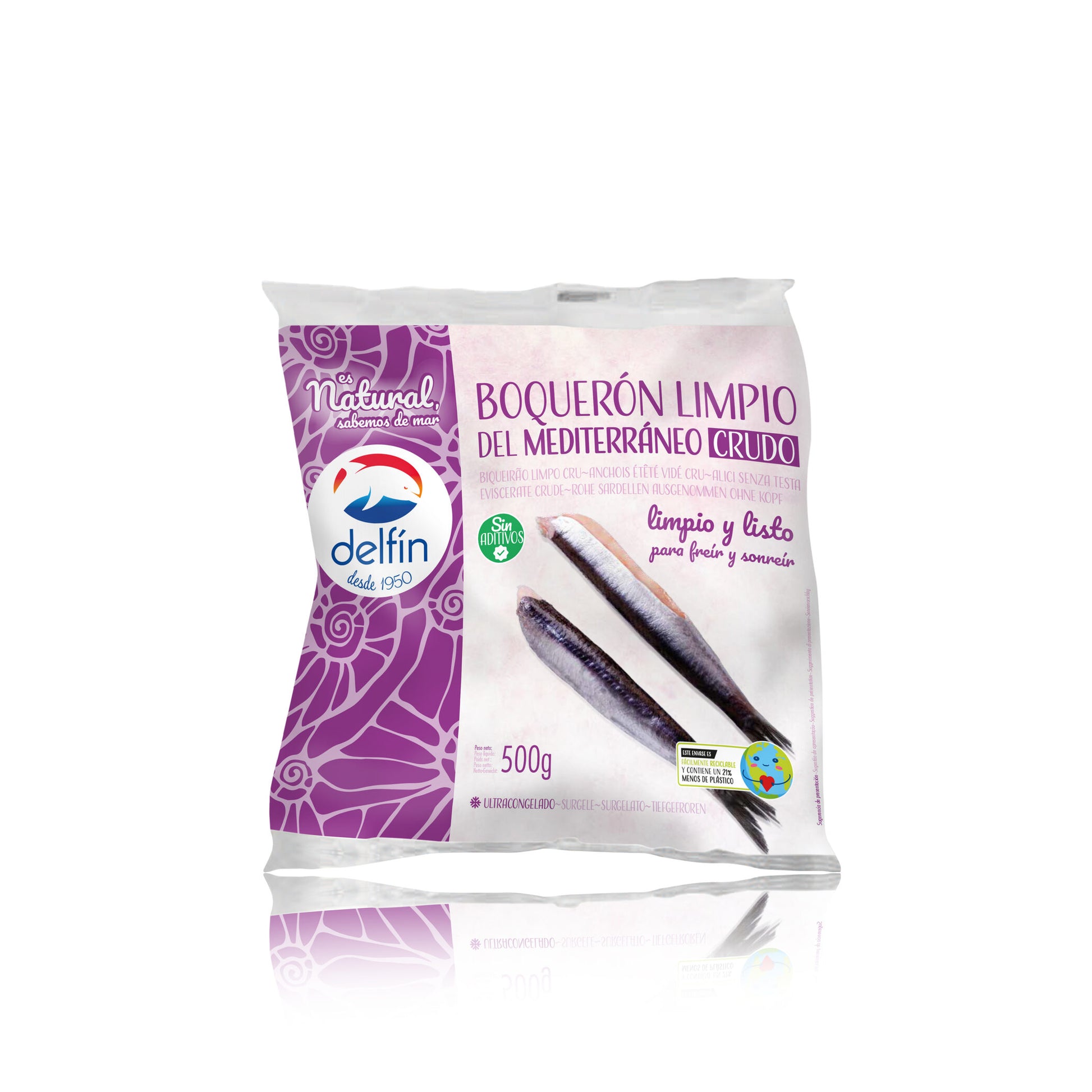 Boqueron limpio Delfin 500g