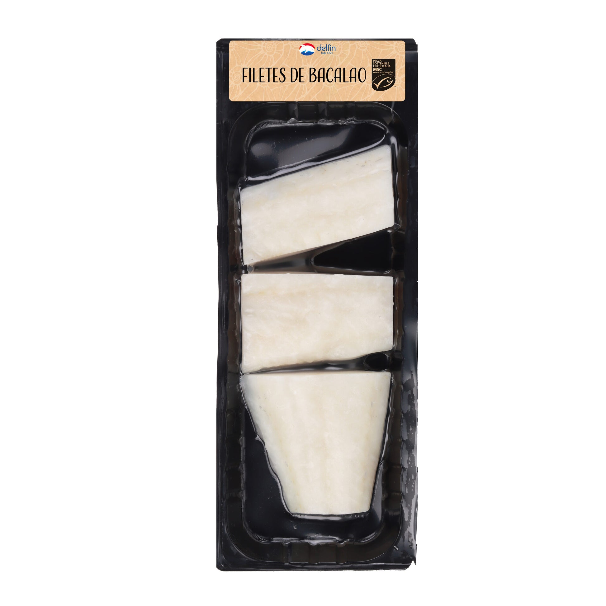 Filete de bacalao crudo Delfin 400g