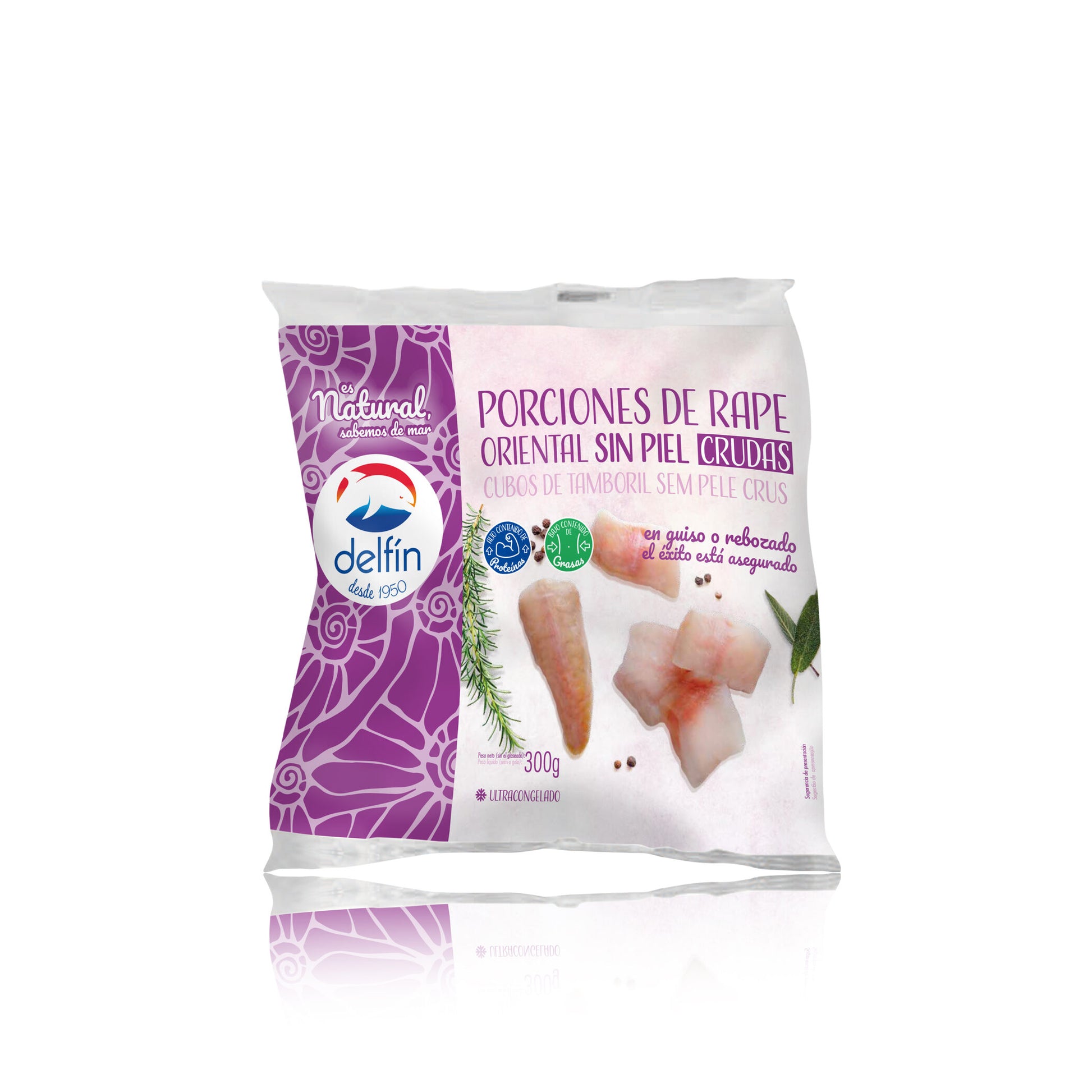Porciones de rape bolsa Delfin 300g