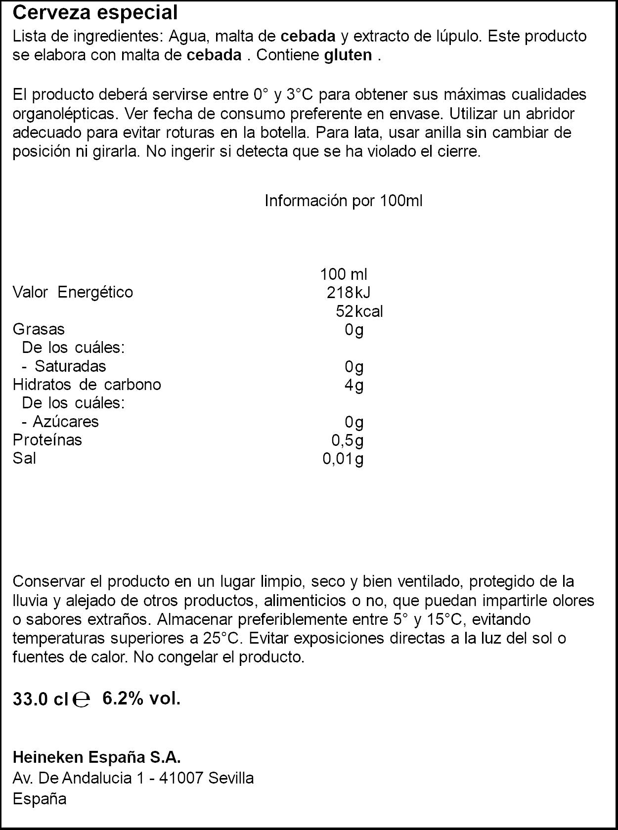 Cerveza tostada lata Amstel oro 330ml