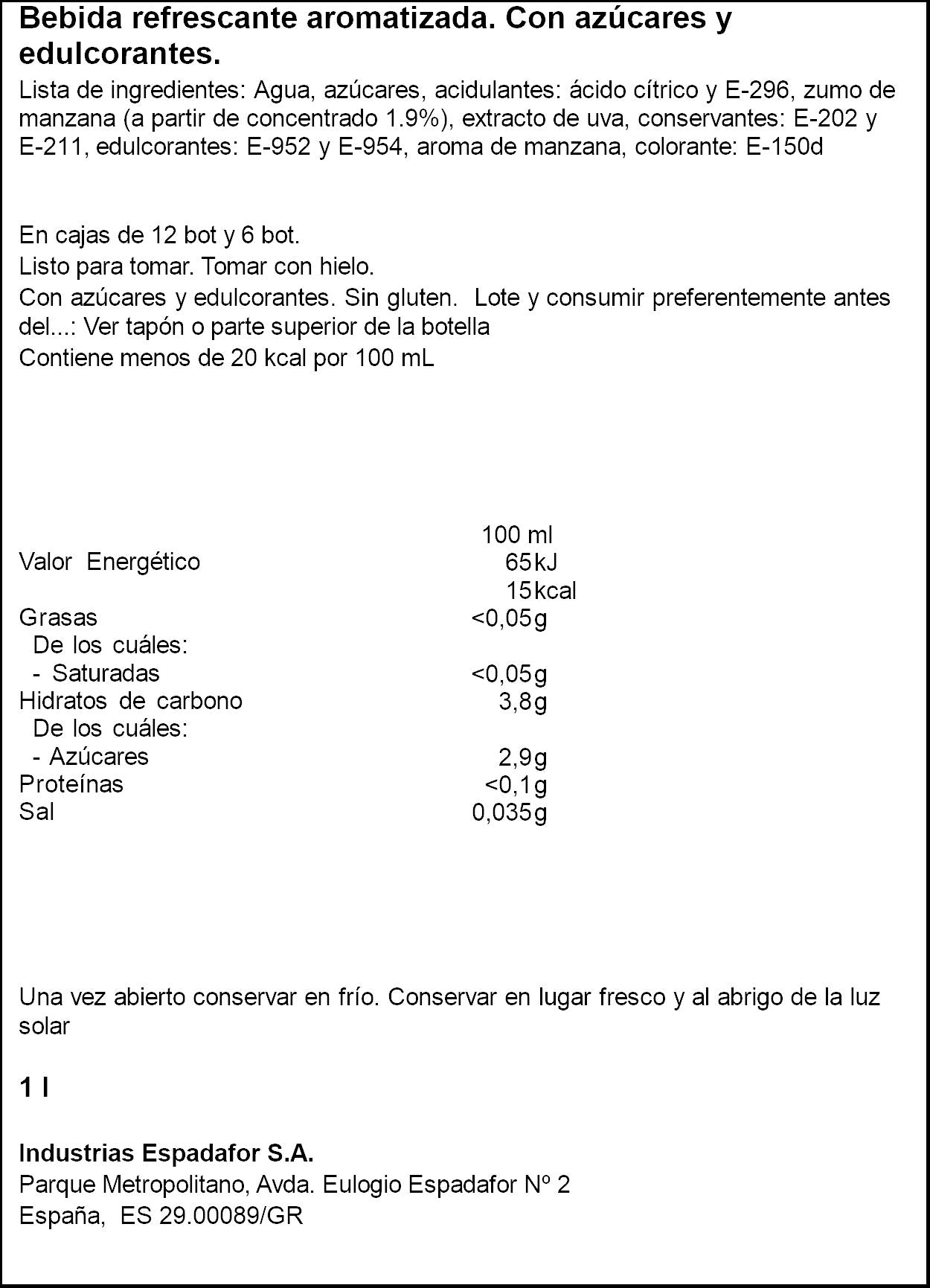 Mosto blanco  castillo de Salobreña 1l