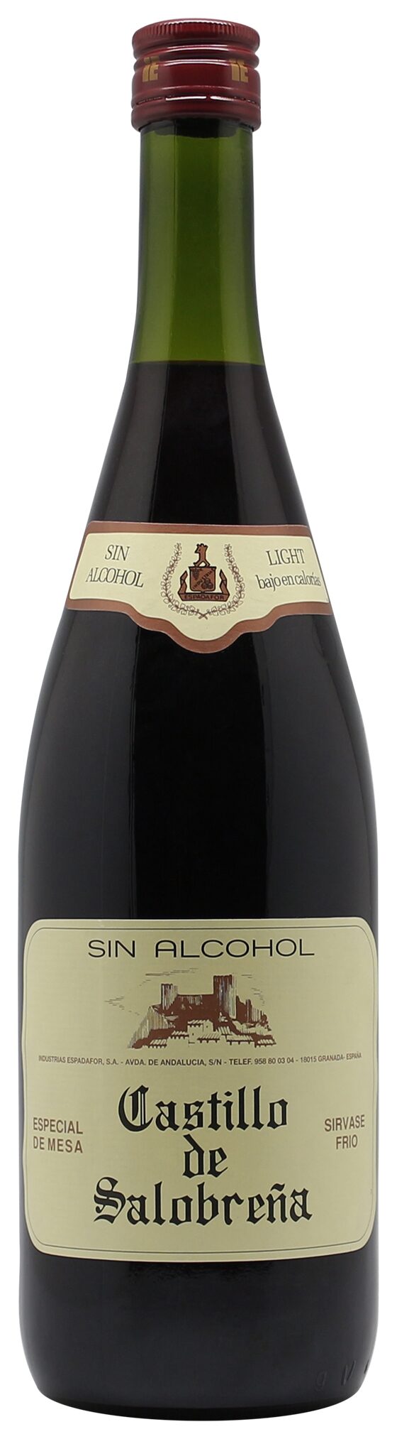 Mosto tinto  castillo de Salobreña 1l
