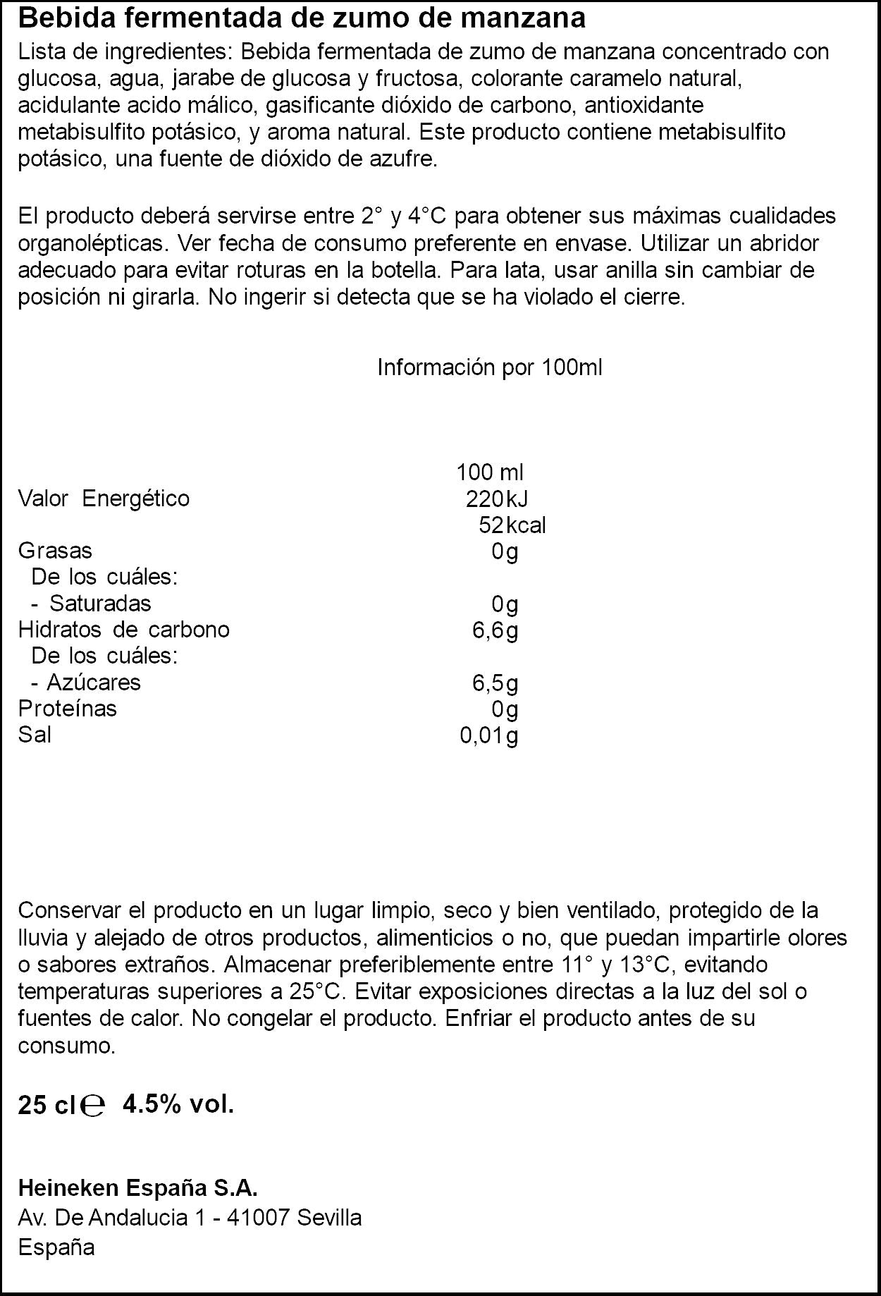 Cider manzana roja botellin Ladron de manzanas 250ml