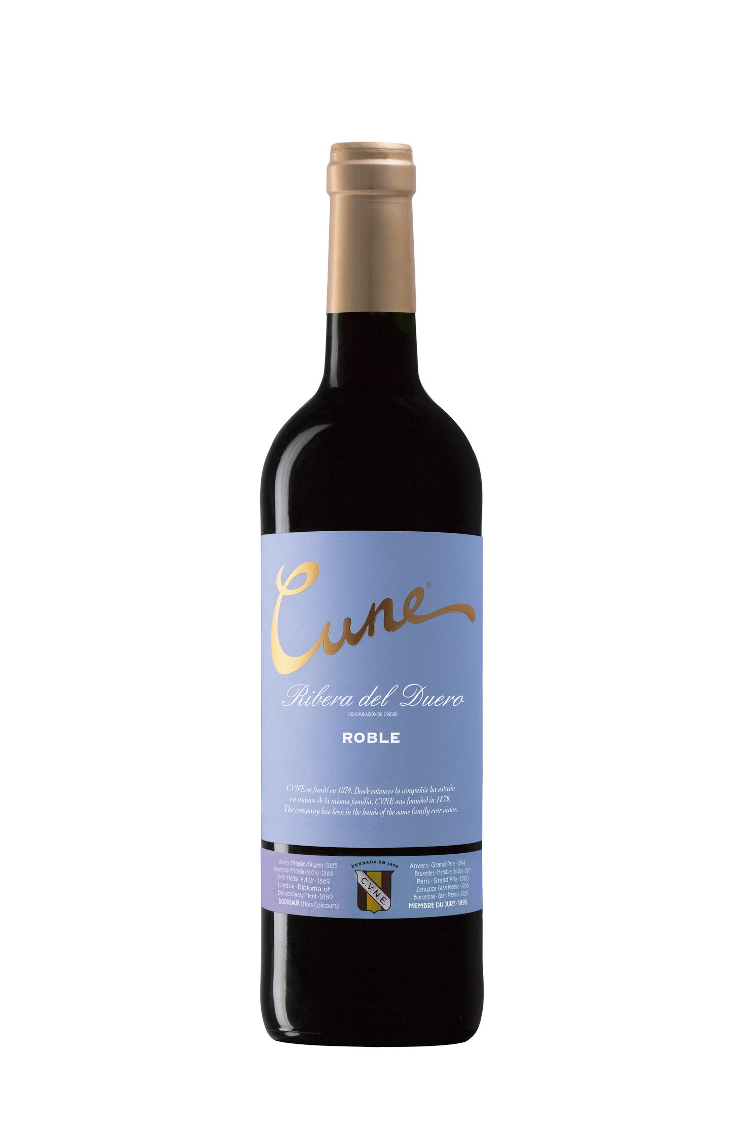 Vino tinto roble d.o ribera del duero Cune 750ml