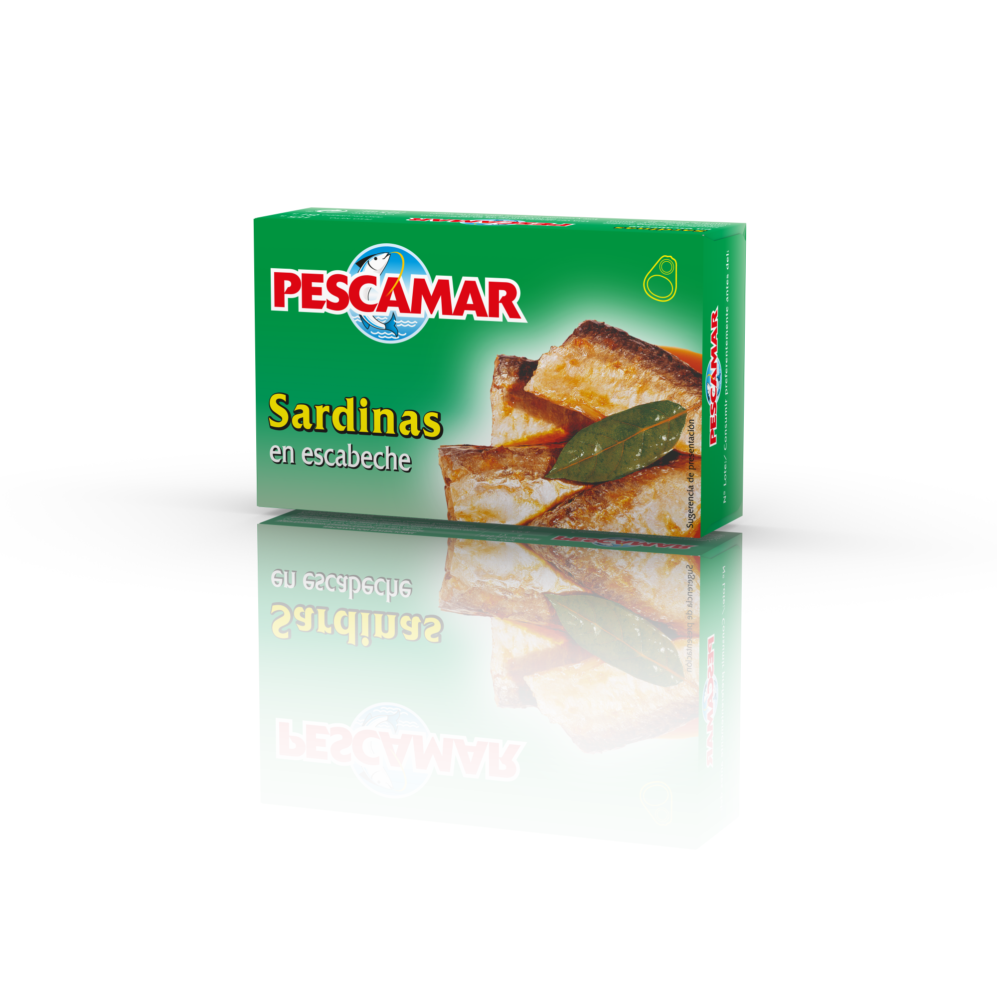 Sardinas escabeche Pescamar 81g escurr