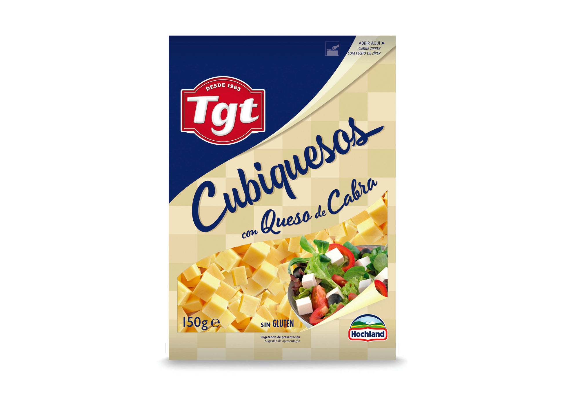 Cubiqueso cabra  Hochland 150g