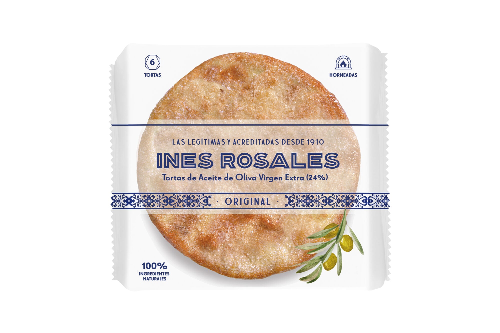 Torta de aceite con anis original Ines rosales 180g