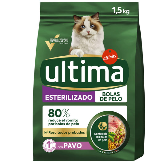 Comida seca gato estér y bolas pelo saco Ultima affinity 1.5kg La Despensa