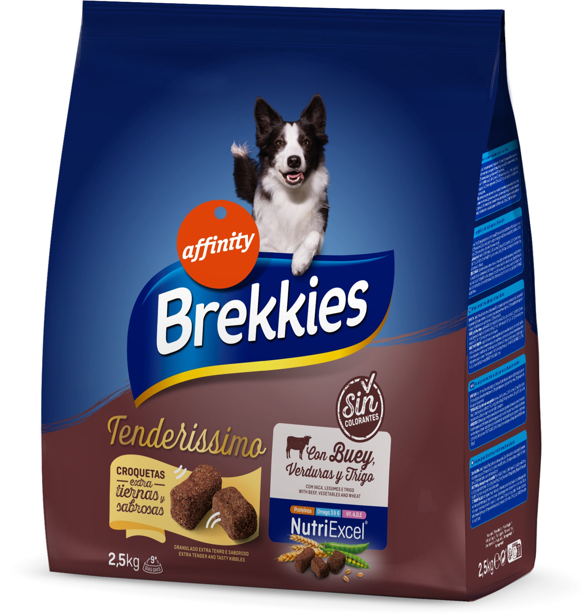 Comida seca perro croquetas tenderissimo Brekkies 2.5kg