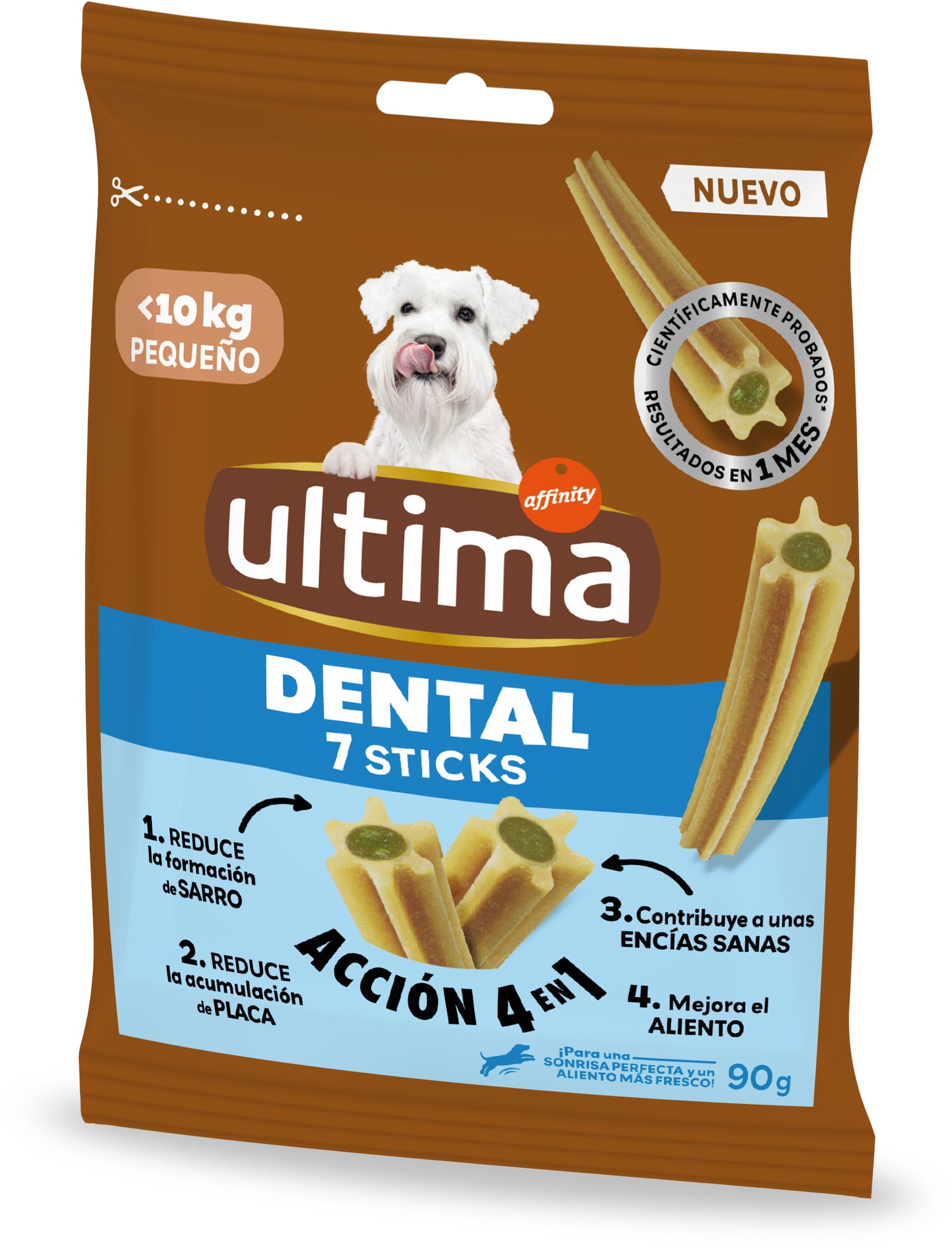 Snack perro stick minis dental Ultima 90g