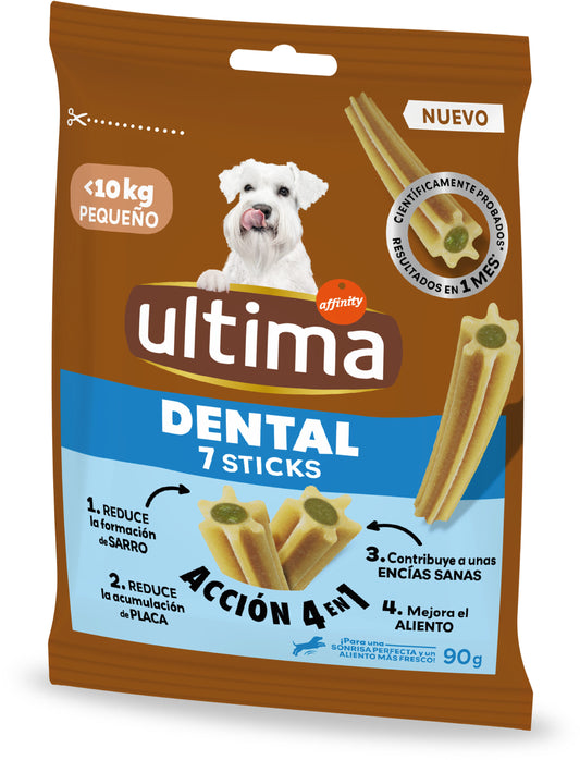 Snack perro stick minis dental Ultima 90g La Despensa
