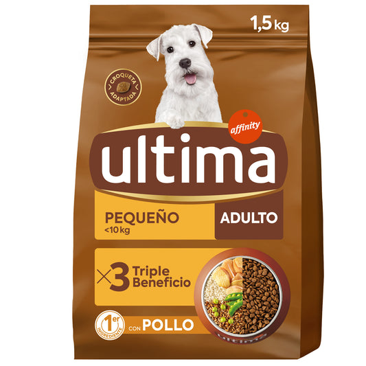 Comida seca perro mini adulto Ultima affinity 1.5kg La Despensa