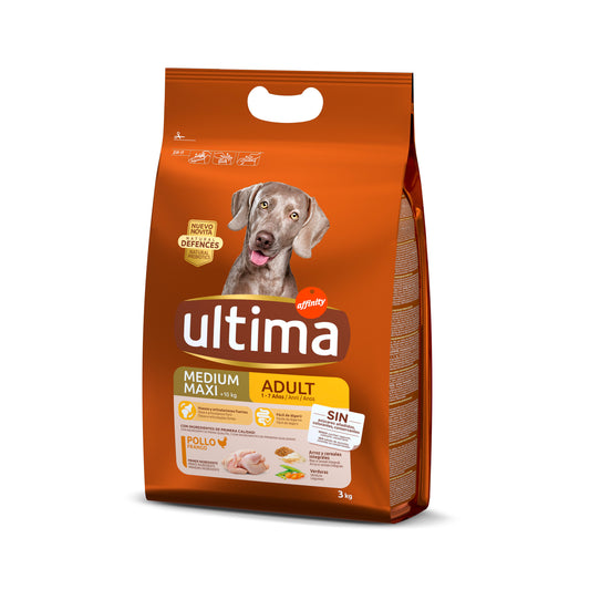 Comida seca perro adulto poll/arr Ultima affinity 3kg La Despensa