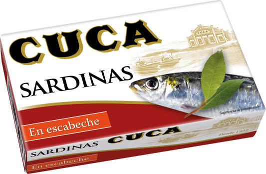 Sardina escabeche 3/4 lata Cuca  85g escurr La Despensa