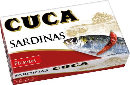 Sardina picante 3/4 lata Cuca  85g escurr La Despensa