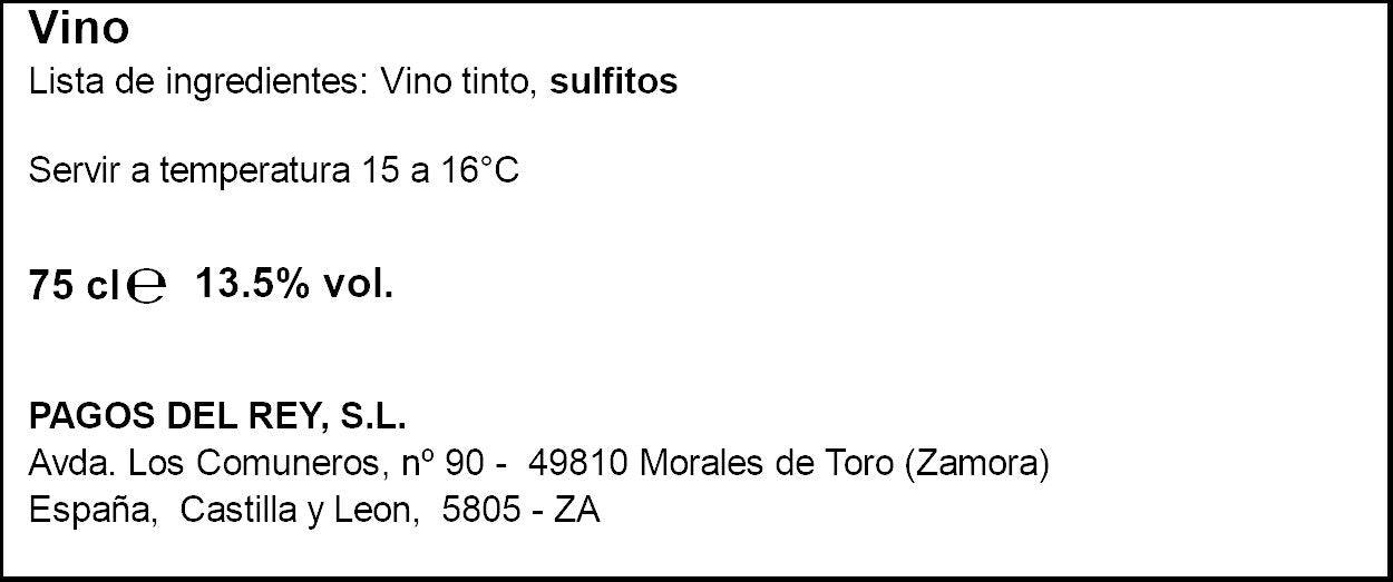 Vino tinto tempranillo alto Tamaron 750ml