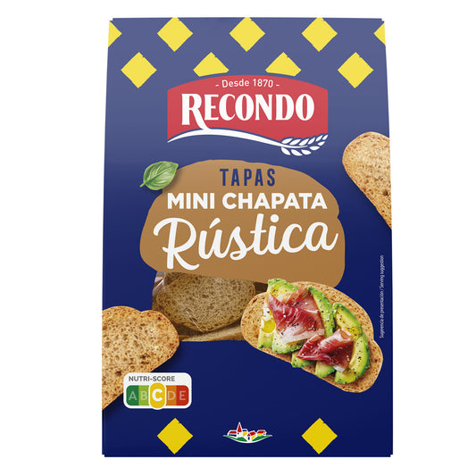 Pan mini chapata rustica Recondo 100g La Despensa
