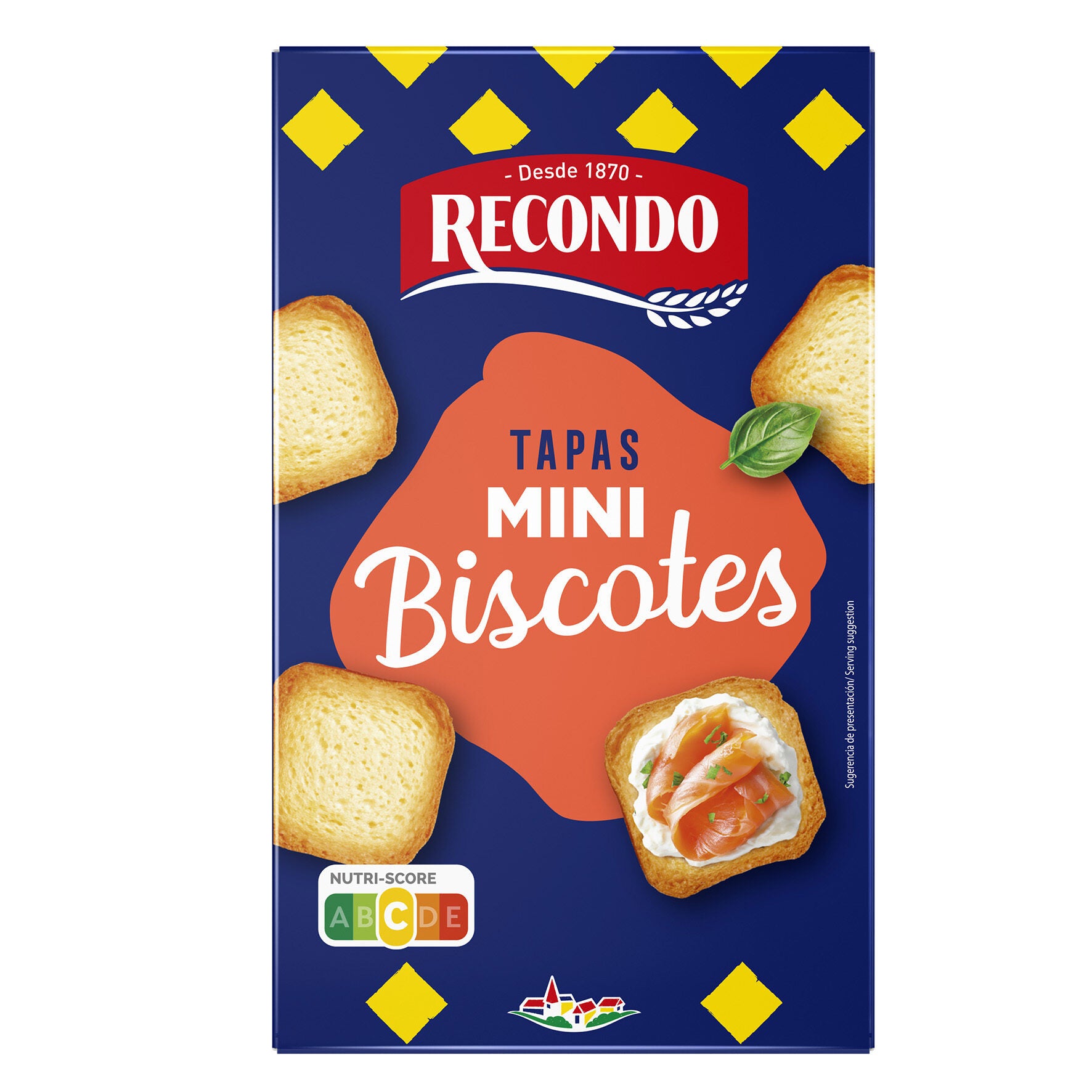 Biscotte mini normal Recondo 120g